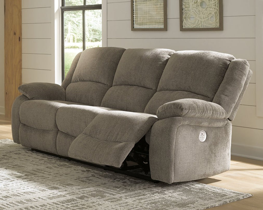 Draycoll Power Reclining Sofa - World Furniture Gallery (Newark, CA)