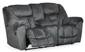 Capehorn Reclining Loveseat with Console - World Furniture Gallery (Newark, CA)