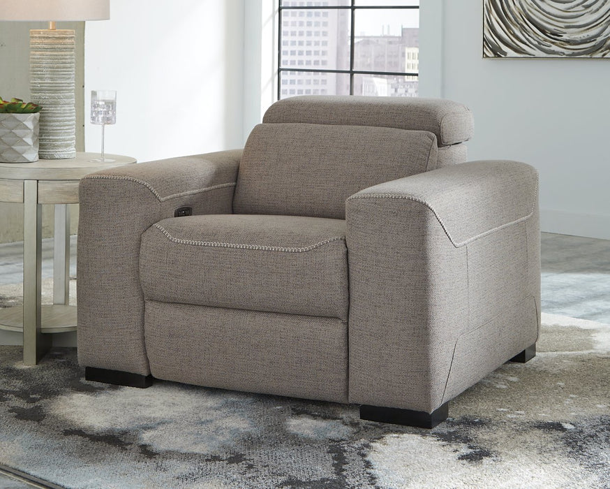 Mabton Power Recliner - World Furniture Gallery (Newark, CA)