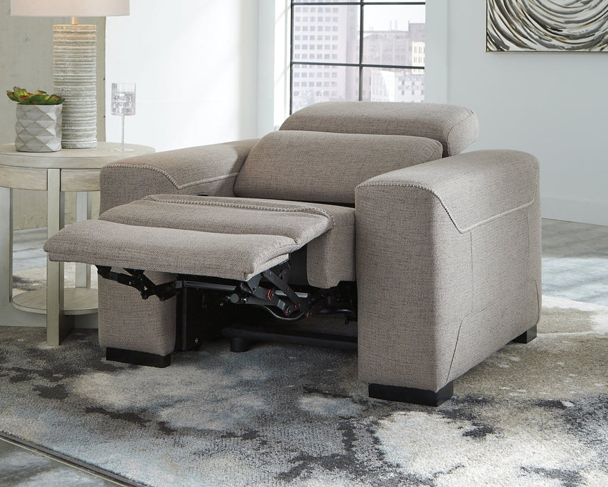 Mabton Power Recliner - World Furniture Gallery (Newark, CA)