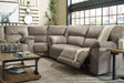 Cavalcade 3-Piece Power Reclining Sectional - World Furniture Gallery (Newark, CA)