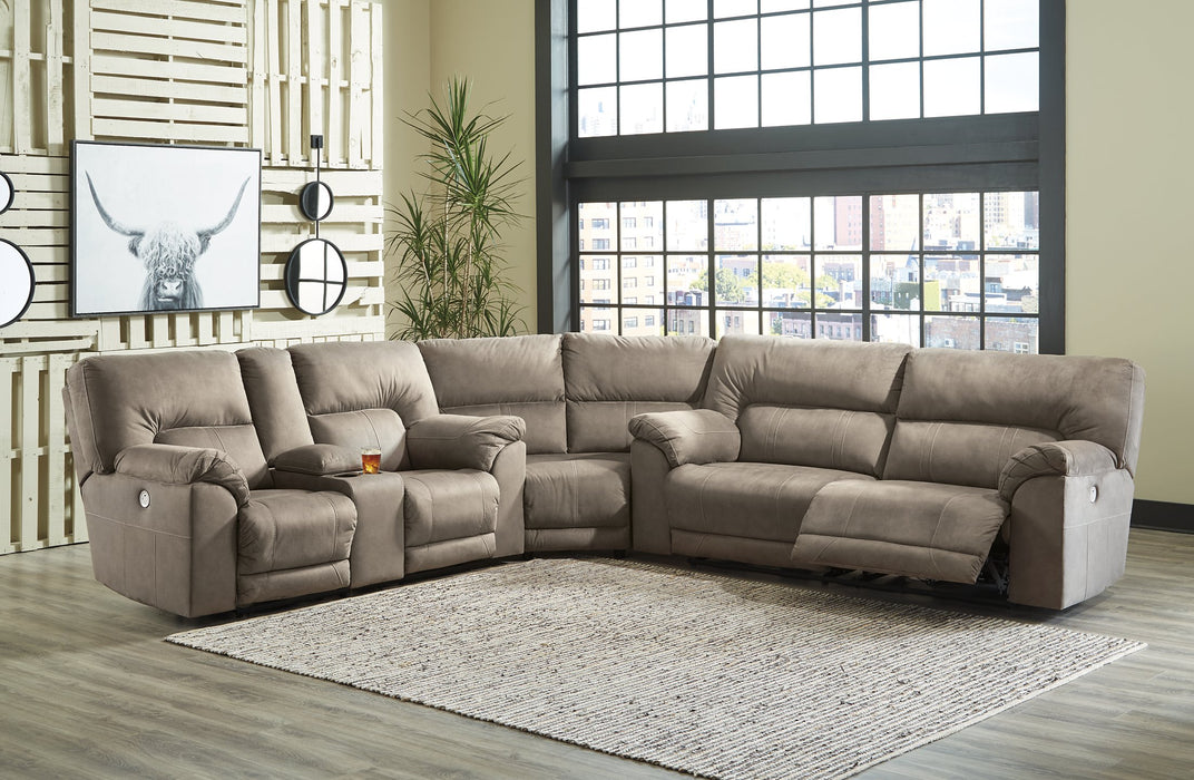 Cavalcade 3-Piece Power Reclining Sectional - World Furniture Gallery (Newark, CA)