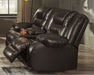 Vacherie Reclining Loveseat with Console - World Furniture Gallery (Newark, CA)