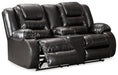 Vacherie Reclining Loveseat with Console - World Furniture Gallery (Newark, CA)