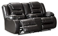 Vacherie Reclining Loveseat with Console - World Furniture Gallery (Newark, CA)