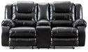 Vacherie Reclining Loveseat with Console - World Furniture Gallery (Newark, CA)