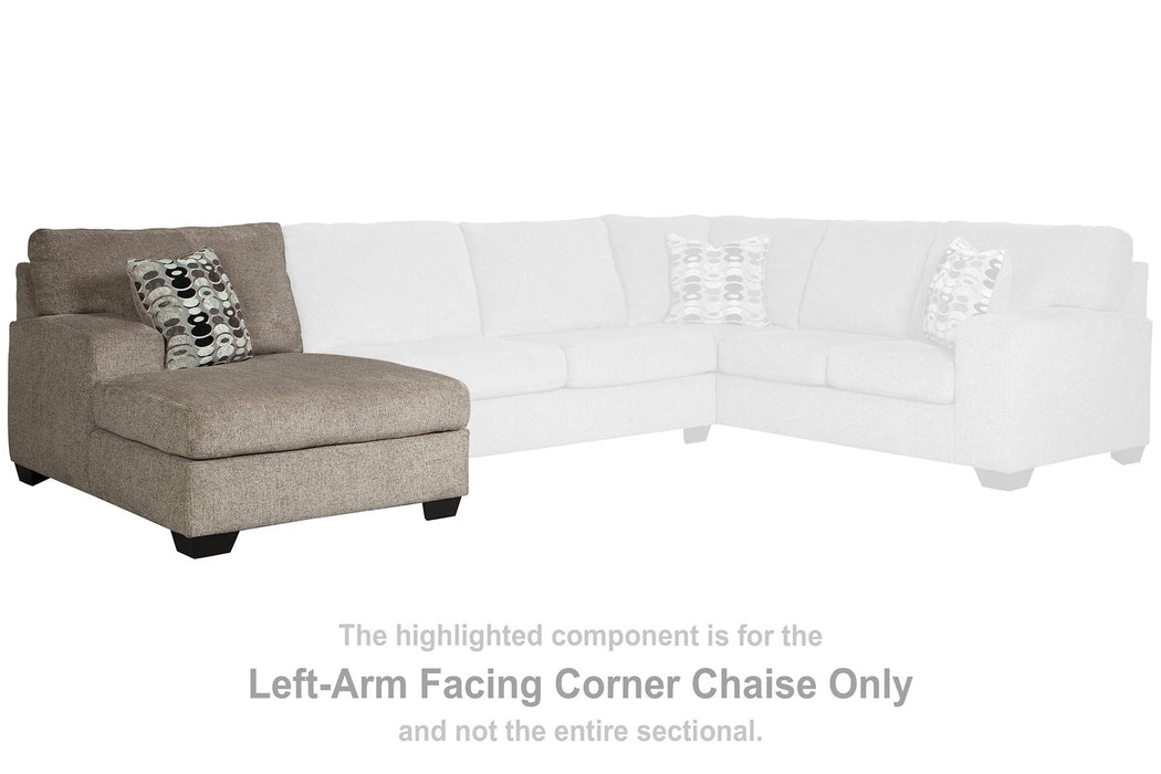 Ballinasloe 3-Piece Sectional with Chaise - World Furniture Gallery (Newark, CA)