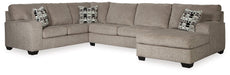 Ballinasloe 3-Piece Sectional with Chaise - World Furniture Gallery (Newark, CA)