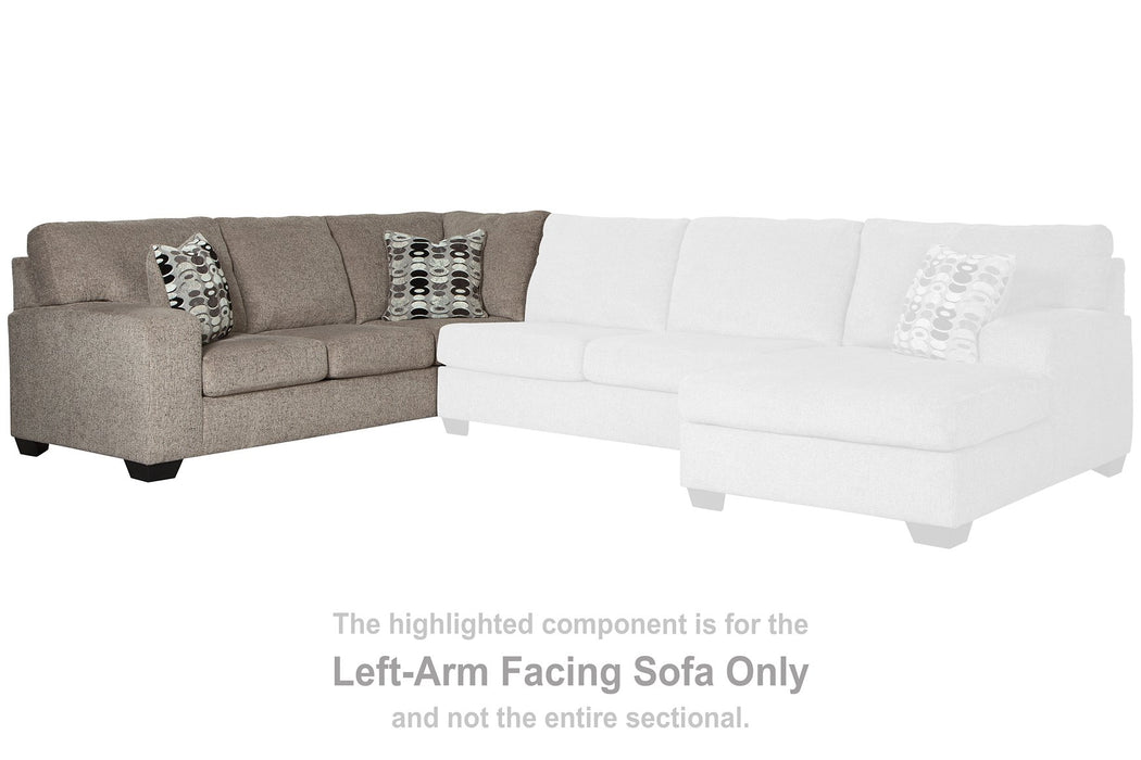 Ballinasloe 3-Piece Sectional with Chaise - World Furniture Gallery (Newark, CA)