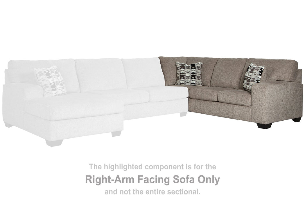 Ballinasloe 3-Piece Sectional with Chaise - World Furniture Gallery (Newark, CA)