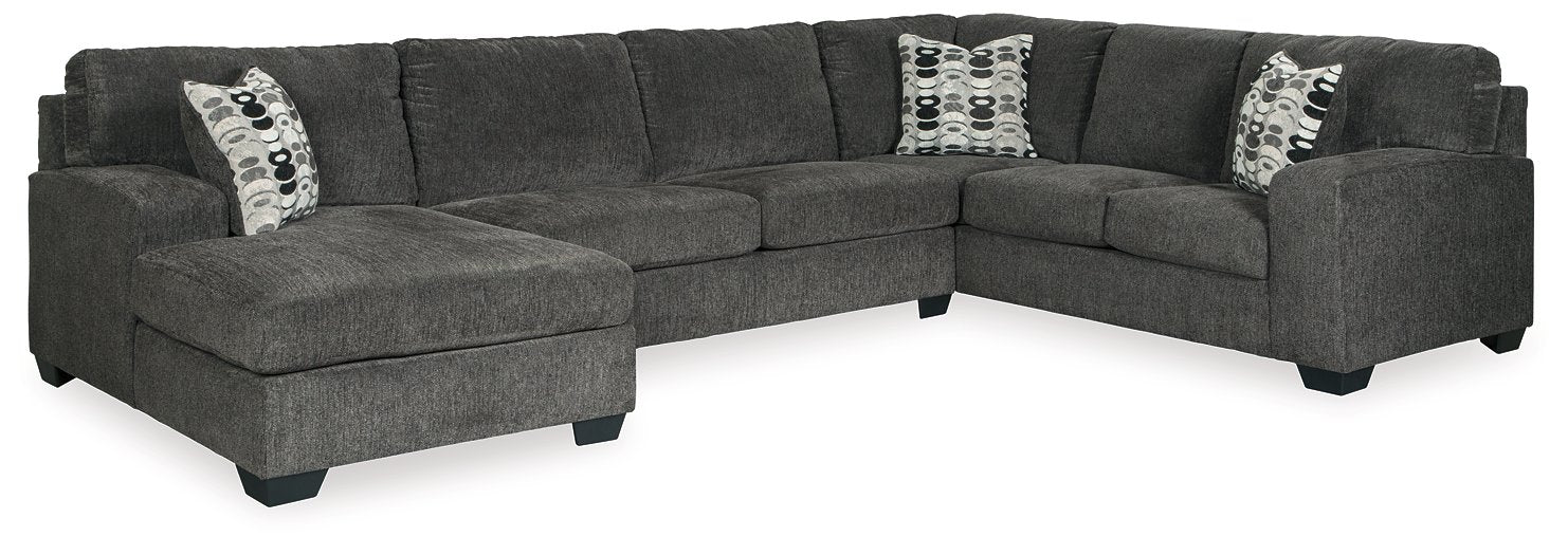 Ballinasloe 3-Piece Sectional with Chaise - World Furniture Gallery (Newark, CA)