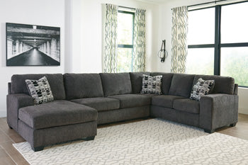 Ballinasloe 3-Piece Sectional with Chaise - World Furniture Gallery (Newark, CA)