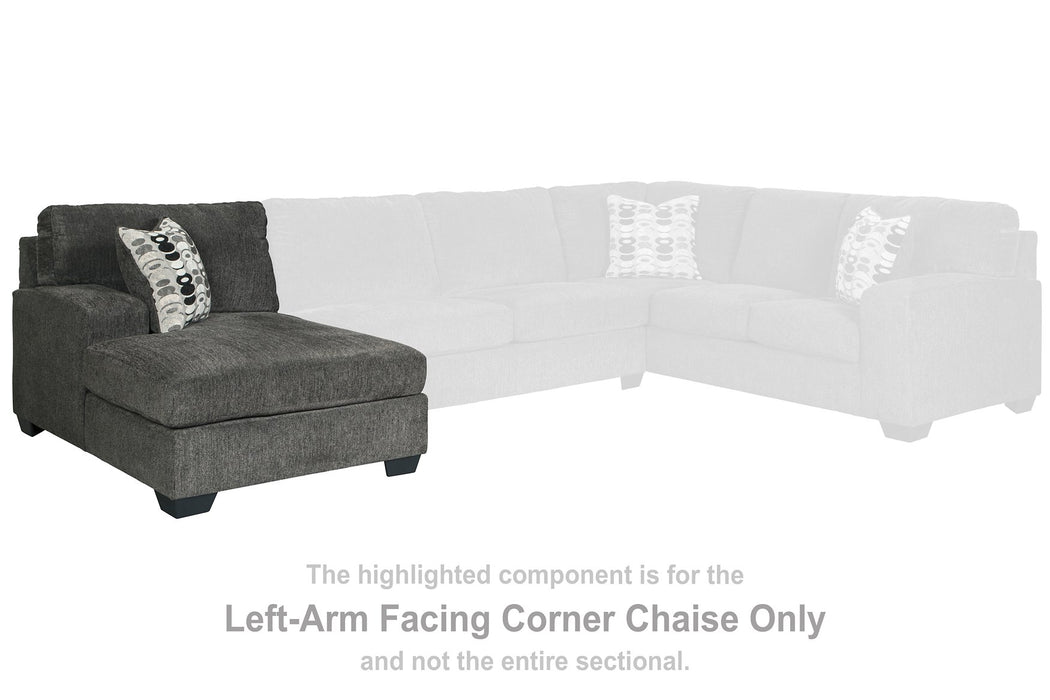 Ballinasloe 3-Piece Sectional with Chaise - World Furniture Gallery (Newark, CA)