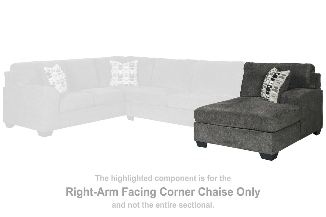 Ballinasloe 3-Piece Sectional with Chaise - World Furniture Gallery (Newark, CA)