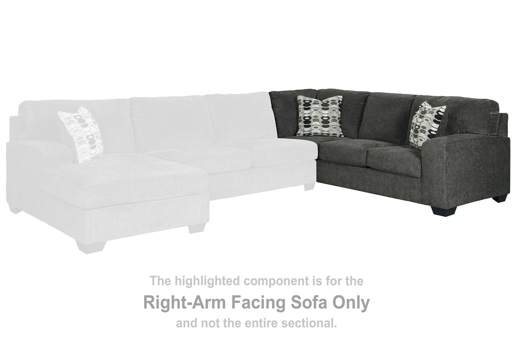 Ballinasloe 3-Piece Sectional with Chaise - World Furniture Gallery (Newark, CA)