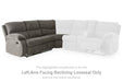 Museum 2-Piece Reclining Sectional - World Furniture Gallery (Newark, CA)