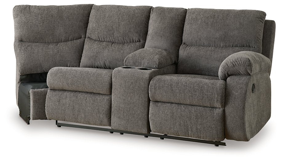 Museum 2-Piece Reclining Sectional - World Furniture Gallery (Newark, CA)