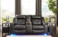 Kempten Reclining Loveseat with Console - World Furniture Gallery (Newark, CA)