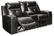 Kempten Reclining Loveseat with Console - World Furniture Gallery (Newark, CA)