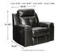 Kempten Recliner - World Furniture Gallery (Newark, CA)