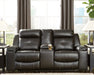 Kempten Reclining Loveseat with Console - World Furniture Gallery (Newark, CA)