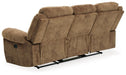 Huddle-Up Reclining Sofa with Drop Down Table - World Furniture Gallery (Newark, CA)