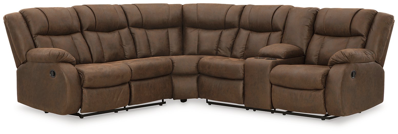 Trail Boys 2-Piece Reclining Sectional image