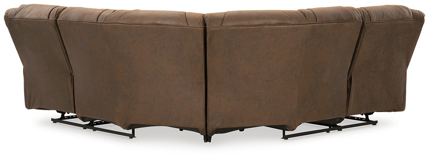 Trail Boys 2-Piece Reclining Sectional - World Furniture Gallery (Newark, CA)