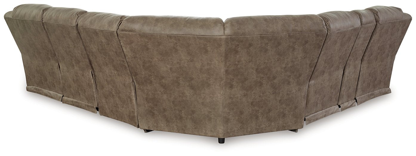 Ravenel Power Reclining Sectional - World Furniture Gallery (Newark, CA)