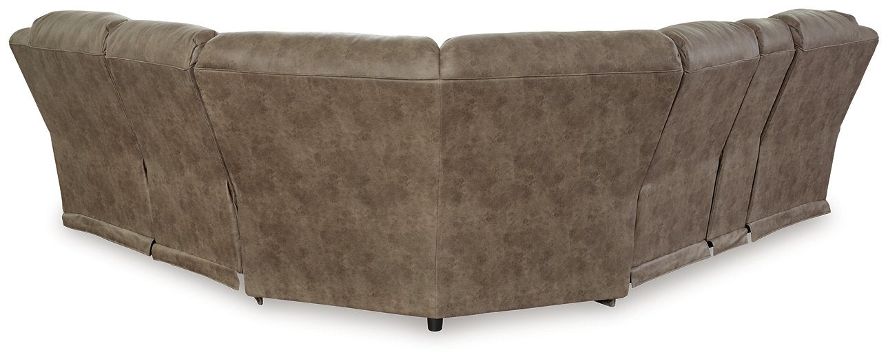 Ravenel Power Reclining Sectional - World Furniture Gallery (Newark, CA)