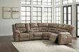 Ravenel Power Reclining Sectional - World Furniture Gallery (Newark, CA)