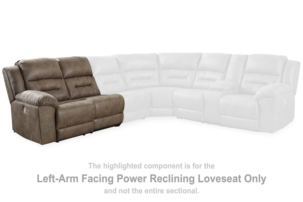 Ravenel Power Reclining Sectional - World Furniture Gallery (Newark, CA)