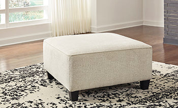 Abinger Oversized Accent Ottoman - World Furniture Gallery (Newark, CA)