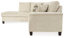 Abinger 2-Piece Sleeper Sectional with Chaise - World Furniture Gallery (Newark, CA)