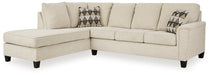 Abinger 2-Piece Sleeper Sectional with Chaise - World Furniture Gallery (Newark, CA)