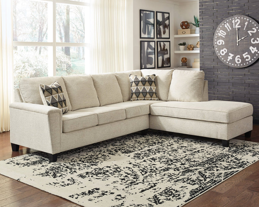 Abinger 2-Piece Sectional with Chaise - World Furniture Gallery (Newark, CA)