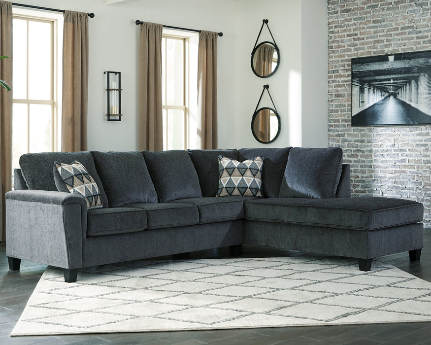 Abinger 2-Piece Sleeper Sectional with Chaise - World Furniture Gallery (Newark, CA)