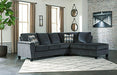 Abinger 2-Piece Sleeper Sectional with Chaise - World Furniture Gallery (Newark, CA)