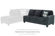 Abinger 2-Piece Sectional with Chaise - World Furniture Gallery (Newark, CA)