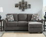 Brise Sofa Chaise - World Furniture Gallery (Newark, CA)