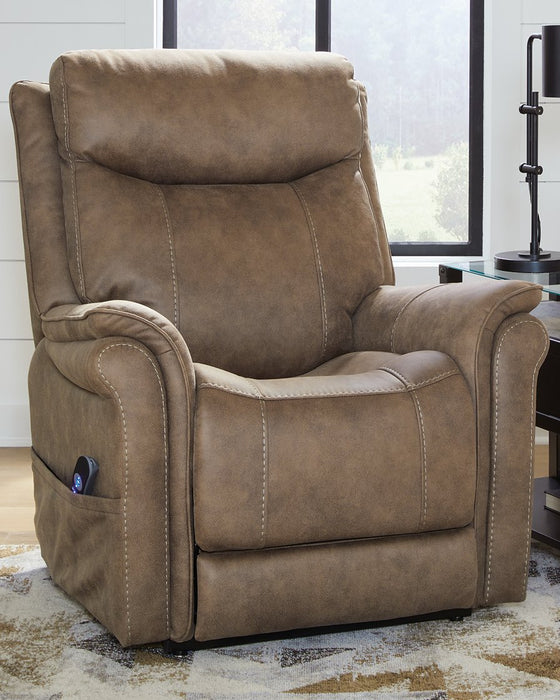 Lorreze Power Lift Chair - World Furniture Gallery (Newark, CA)