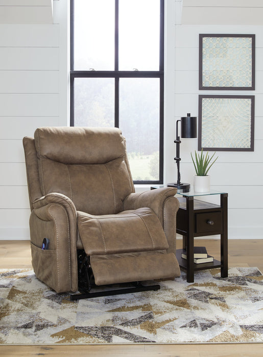 Lorreze Power Lift Chair - World Furniture Gallery (Newark, CA)