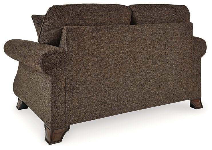 Miltonwood Loveseat - World Furniture Gallery (Newark, CA)