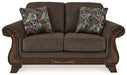 Miltonwood Loveseat - World Furniture Gallery (Newark, CA)