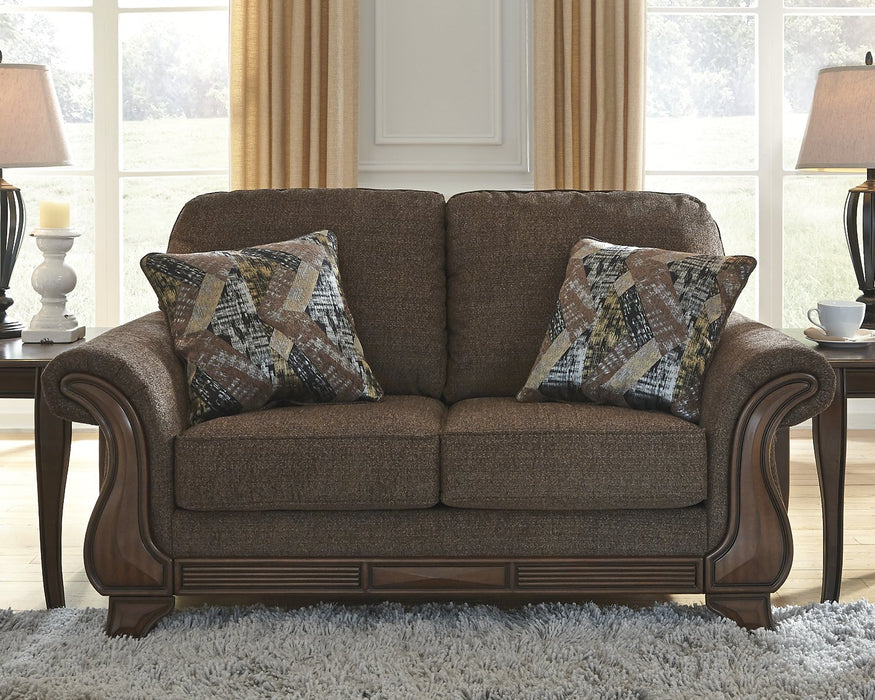 Miltonwood Loveseat - World Furniture Gallery (Newark, CA)