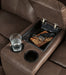 Jesolo Reclining Loveseat with Console - World Furniture Gallery (Newark, CA)