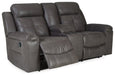 Jesolo Reclining Loveseat with Console - World Furniture Gallery (Newark, CA)