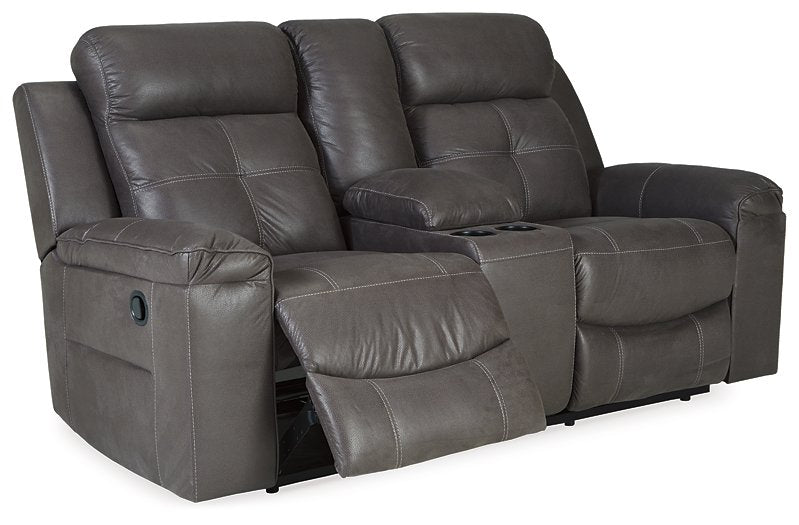 Jesolo Reclining Loveseat with Console - World Furniture Gallery (Newark, CA)