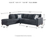 Altari 2-Piece Sectional with Chaise - World Furniture Gallery (Newark, CA)