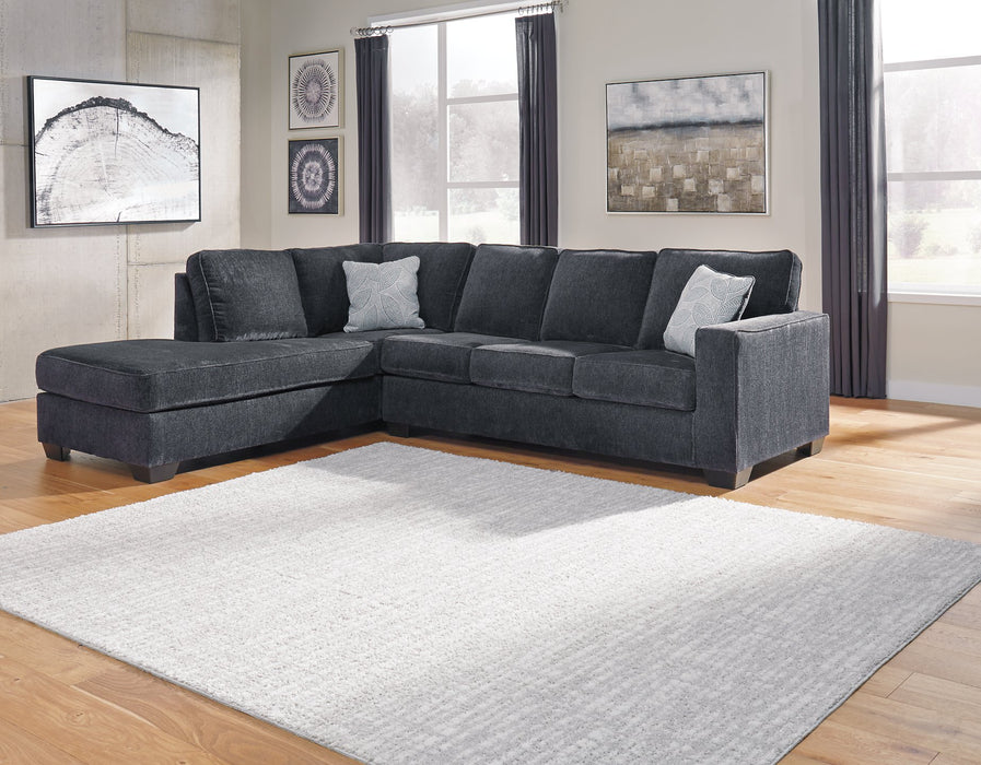 Altari 2-Piece Sleeper Sectional with Chaise - World Furniture Gallery (Newark, CA)